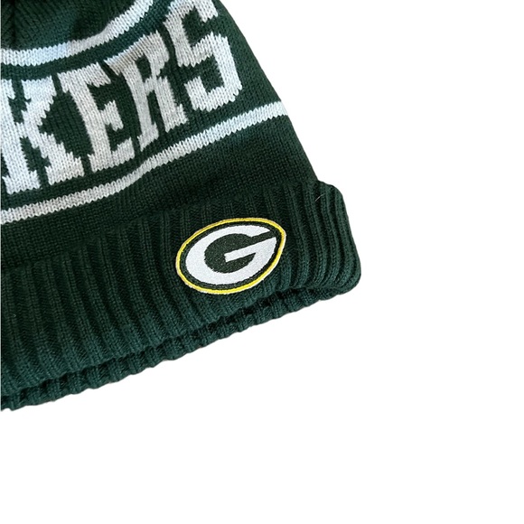 Green Bay Packers Knit Pom Hat - Picture 2 of 6
